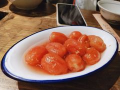 凉拌西红柿-盟重烧烤(东瓜山创始店)