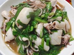 梧桐花炒韭菜-新乡饭店