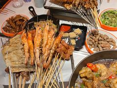 -宝记烧烤·碳锅羊肉·羊蝎子火锅·夜食社(文体路创始店)