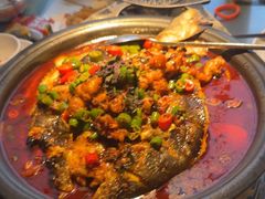 -探鱼·鲜青椒爽麻烤鱼(天一广场店)