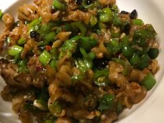 青椒炒油渣-大碗先生(万家丽店)