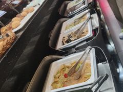 自助取餐区-素德轩素食餐厅(东港店)