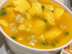 虾仁蛋豆腐-我家福厨(万达中餐厅店)