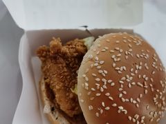 香辣鸡腿堡-肯德基(宝塔店)