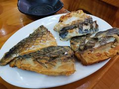 煎鲐鲅鱼-真利味·脊骨火锅·正宗韩国料理(韩乐坊店)