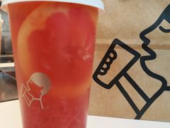 满杯红柚-喜茶(北京五棵松华熙店)