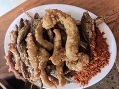 炸酥肉-黄利砖万峰林布依特色酸笋牛肉馆