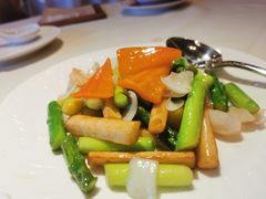 淮山银杏炒幼芦笋-利苑酒家(华熙国际店)