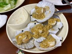 蒜蓉蒸元贝-强记龙虾钳(定安里店)