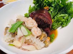 三鲜翡翠扒肘子-渔家风味·鲅鱼水饺·央视展播·海鲜天津菜(开发区店)