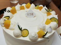 百香颂-山与蓝·轻糖鲜果蛋糕(勒泰店)