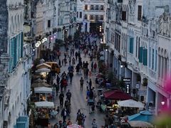 -海口骑楼小吃街