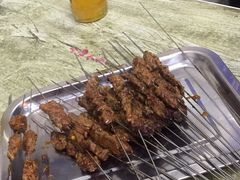 -清真马乐贝腊牛肉蛋黄菜夹馍(马蓉洒金桥店)