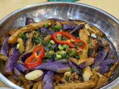 拍蒜紫苏蒸茄瓜-蒸坊黄鳝饭(骏丰大厦店)
