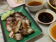 叉烧脆皮猪肉双拼-鸡饭店