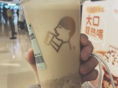 热糖烤栗子糯糯茶-喜茶(北京三里屯太古里店)