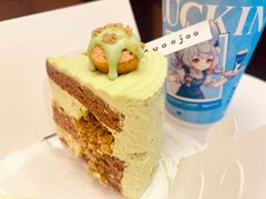 香橙开心果蛋糕切片-evoojoo面包商店