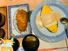 熔岩蛋猪扒饭-堂本家洋食别馆·炸猪排(中心城店)