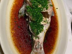葱油野生鳊鱼-湖滨28中餐厅·西湖宴·杭州君悦酒店