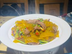 鲜粉皮炒黄牛肉-磁州卤面·地标邯郸菜(97年创始店)