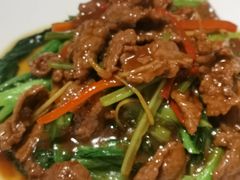 芥兰炒牛肉-潮人姐妹轩(海宁路店)