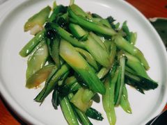 生炒广东菜心-金穗园·砂锅粥.醉鸡煲火锅(长寿路店)