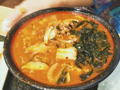 肥牛泡菜乌冬面-梦山水日本烧肉(五四广场店)