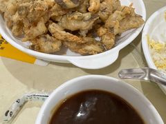 炸蘑菇-满口香饭店