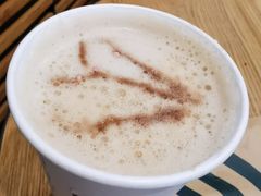 盛樱蜜桃芝士拿铁-星巴克(天津鲁能中心第三店)
