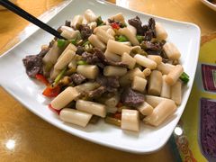 藕尖炒牛肉-区海鸡场饭店(石壁店)