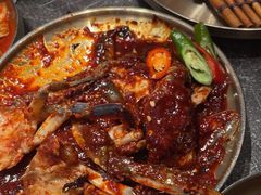 -草家酱蟹炭火烤肉店(珲春南路二店)