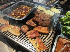 -胡四哥特色火盆烧烤(一分店)