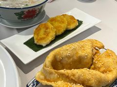 皮蛋瘦肉粥-粤财皇冠假日酒店·彩华轩中餐厅