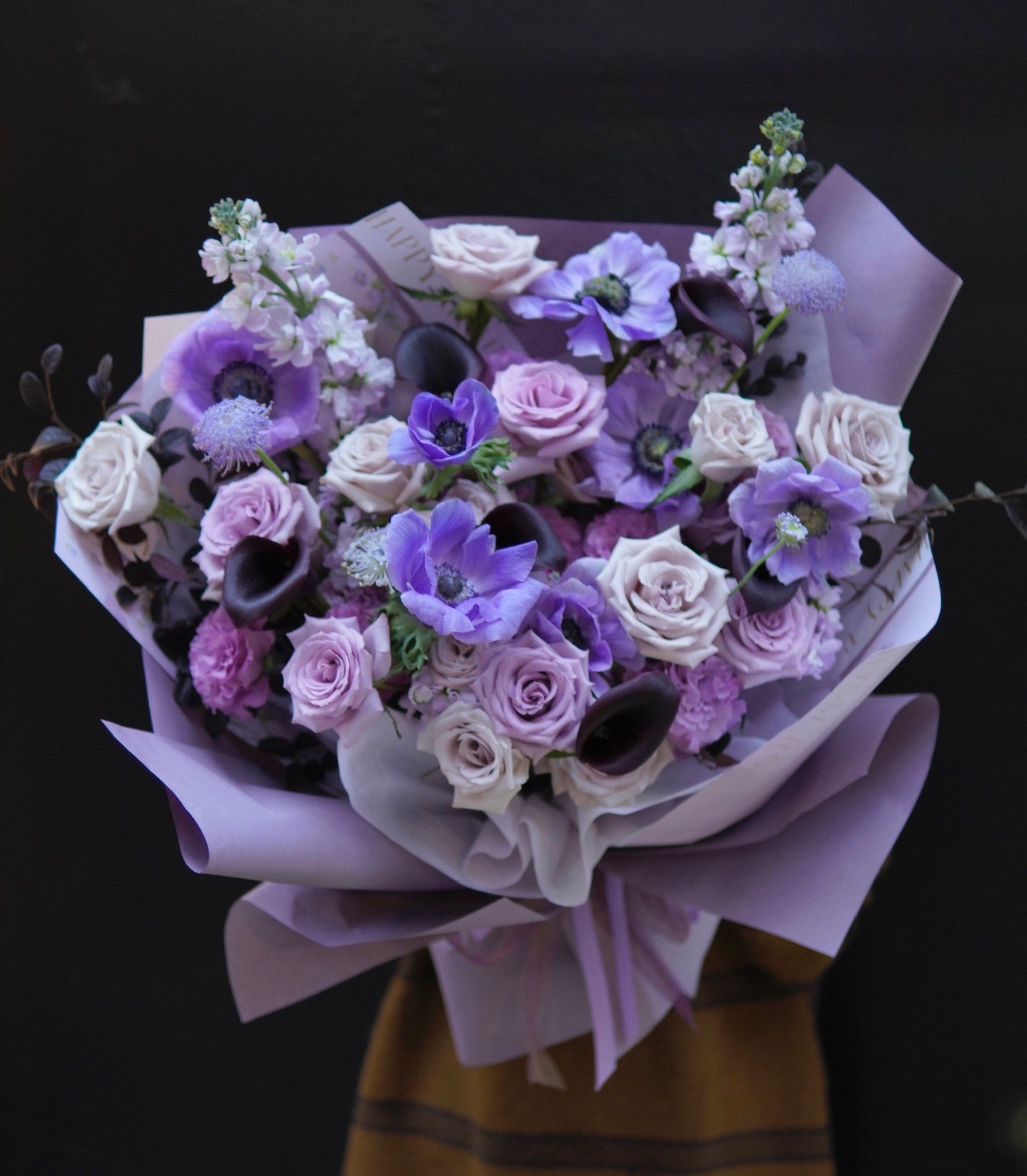 银莲花 | 紫色系花束