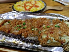 茄子-老东镇啤酒屋海鲜加工·蒸汽海鲜·海鲜烧烤(台东店)