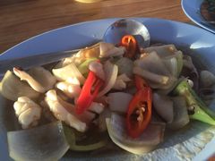 炒鱿鱼-Wang Sai Seafood