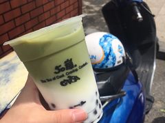 波霸抹茶拿铁-50嵐鲜茶专卖连锁店(金城镇店)