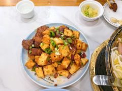 黑猪肉焖饼-五台山大锅饭