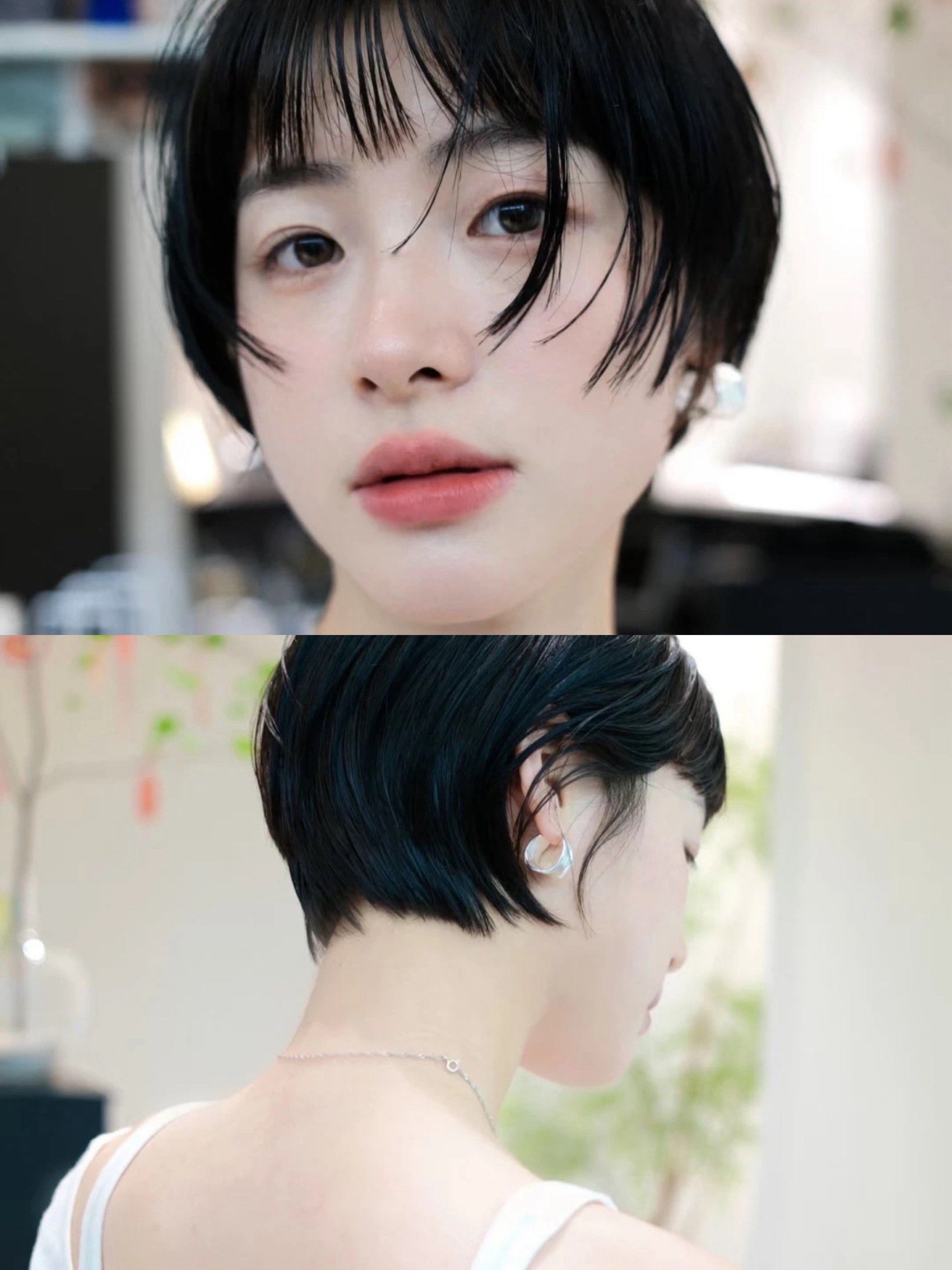 女生超短发