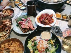 -草家酱蟹炭火烤肉店(珲春南路一店)