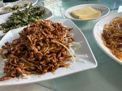 豆腐皮包京酱肉丝-横道佛手居筋饼店