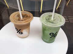 抹茶拿铁-% Arabica阿拉比卡咖啡(深圳湾万象城店)