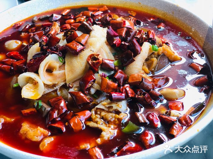 蔴将·川菜(黄龙万科店)磁器口毛血旺图片