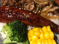 牛肉丼鳗鱼双拼定食-渔寿司·日本料理(艾尚天地店)