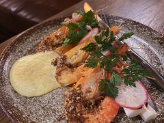 白芦笋配虾-BOR Eatery(安福路店)