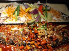 香辣拼蒜香味-匠子烤鱼(桫椤湾店)