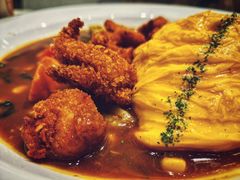 炸鸡块咖喱蛋包饭套餐-池奈·日式咖喱蛋包饭(重庆爱琴海店)