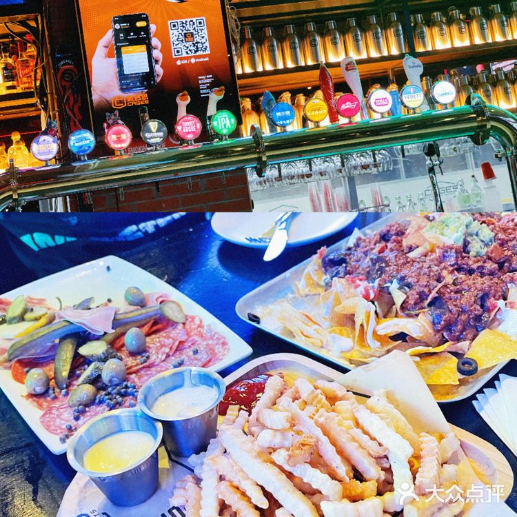 上海探店🏀可以打棒球看体育赛事的美式餐吧