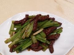 西芹炒牛柳-北京国际饭店·谭府餐厅