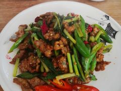 小炒黄牛肉-西北朗益和穆斯林餐厅